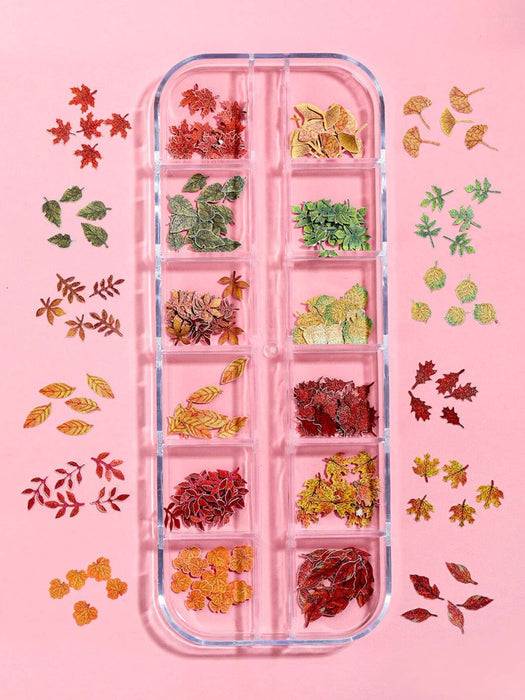 12pcs Leaf Miniatures for Resin Art | Fillings - Resinarthub