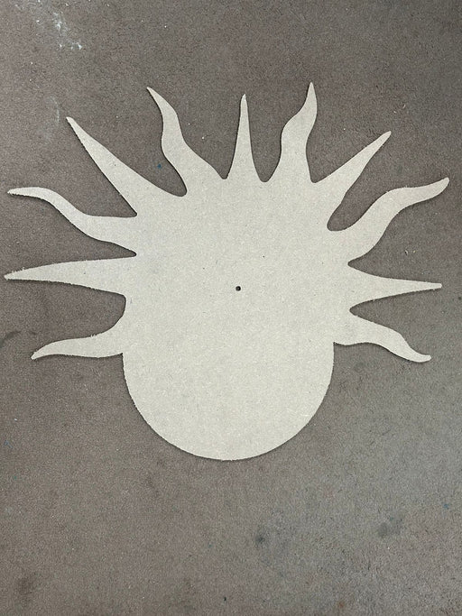 Sun Shaped Mdf Boards for Clock Making | Boards and Clock Accessories - Resinarthub