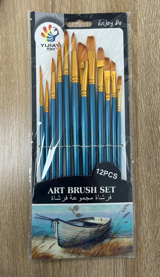 12pcs Art Brush Set for Resin Art | Tools - Resinarthub