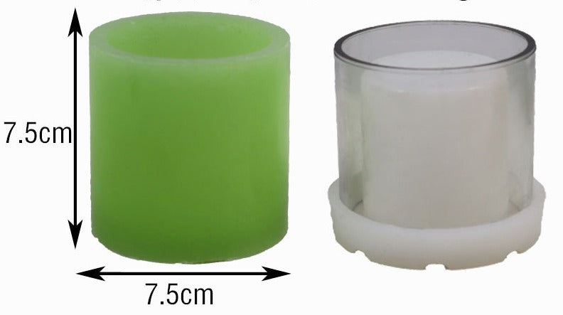 Botanical Acrylic Candle Molds (4 Variants) |  - Resinarthub