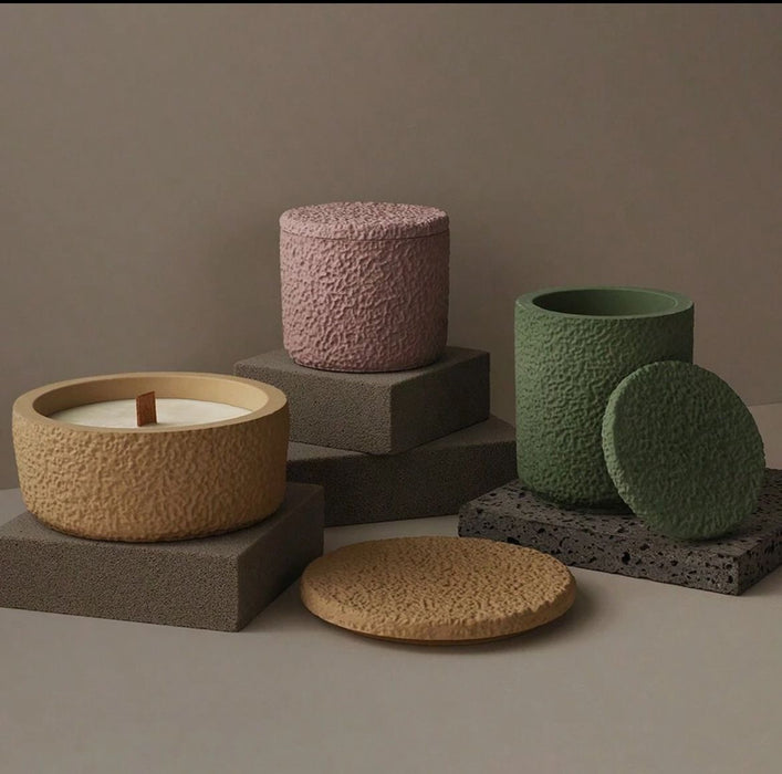 Stone Vessel Shaped Silicone Storage Jar Mold | Mould - Resinarthub