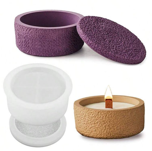 Stone Vessel Shaped Silicone Storage Jar Mold | Mould - Resinarthub