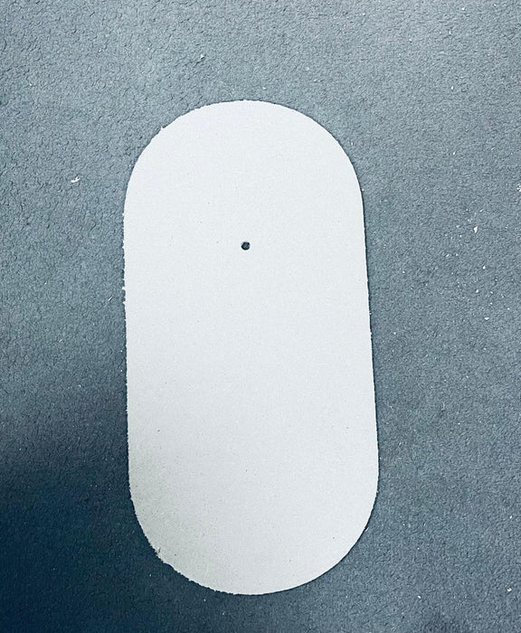 Oval Shaped MDF Board for Resin Art ( with hole) | Boards and Clock Accessories - Resinarthub