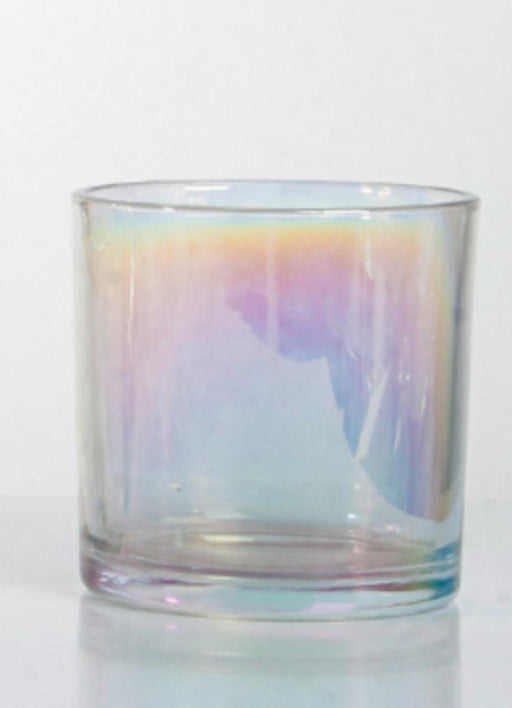 Rainbow Shade Transparent Candle Jar with Lid for Candle Making | Tools - Resinarthub