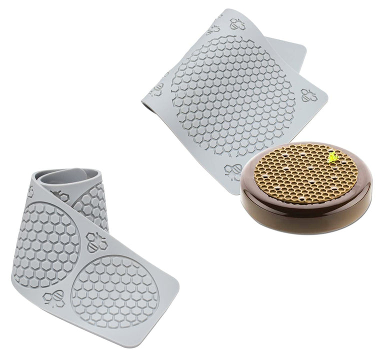 Honeycomb Shaped Silicone Stamps for Candle Making