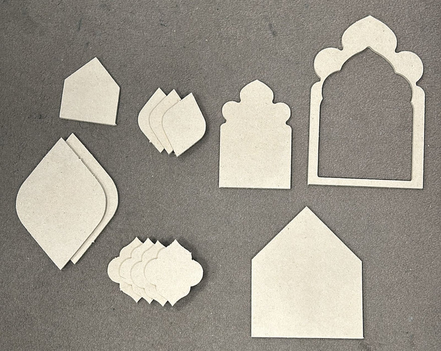 Random MDF Cutting for Resin Art | Boards and Clock Accessories - Resinarthub