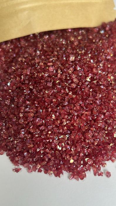 Dusty pink color crushed stones for resin art-250gms