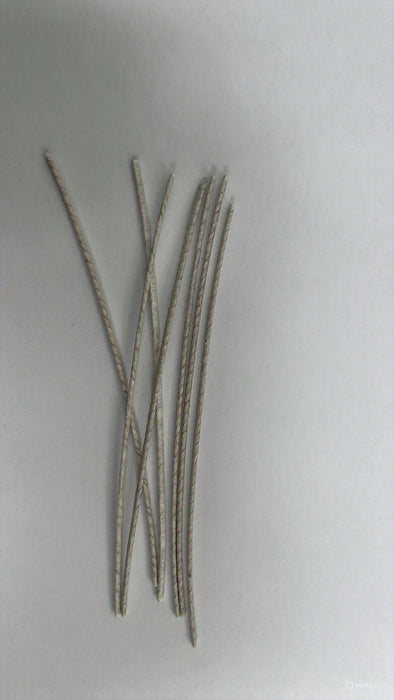 50pcs Smokeless Pre-Waxed  Natural Fiber Candle Wicks for Candle Making