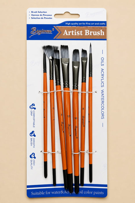 7pcs artist brush for Art and Craft