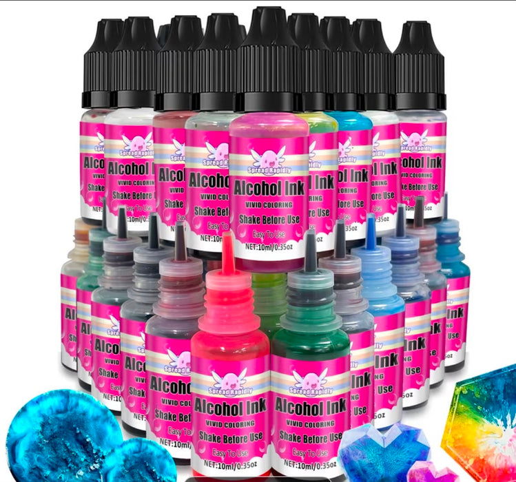 Alcohol Ink for Resin Art