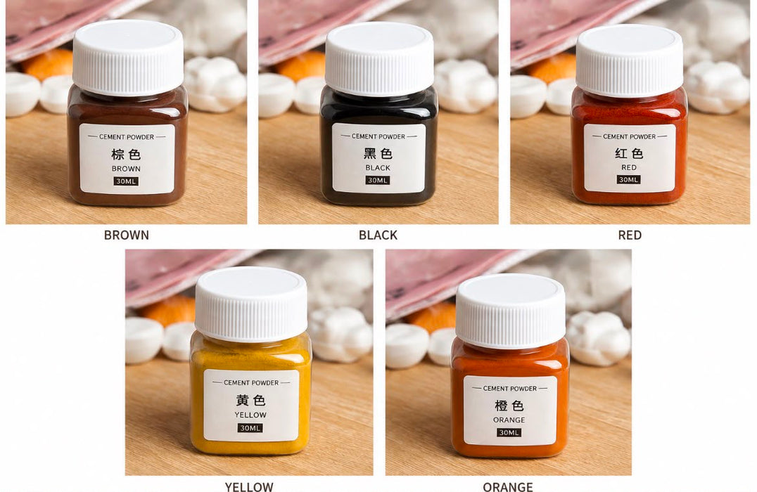 Cement Pigment Powder for Concrete Art -30ml