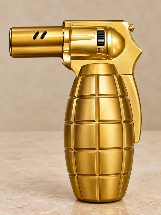 Grenade Shaped Refillable Lighter for Resin Art