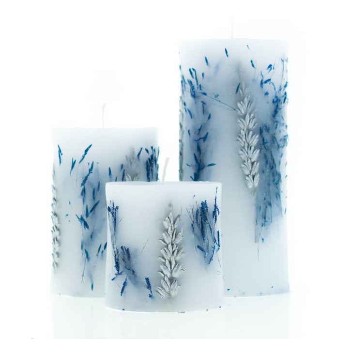 Botanical Acrylic Candle Molds (4 Variants) |  - Resinarthub