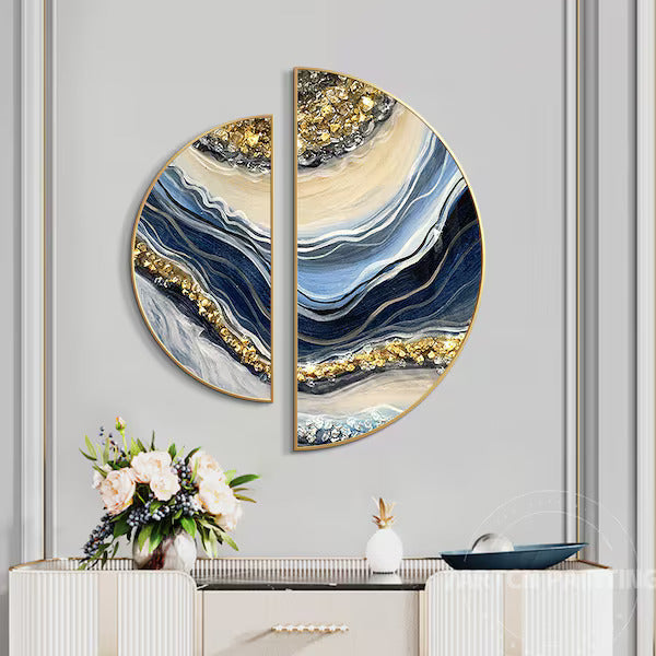 Semi Circle Shaped Mdf Board for Resin Art