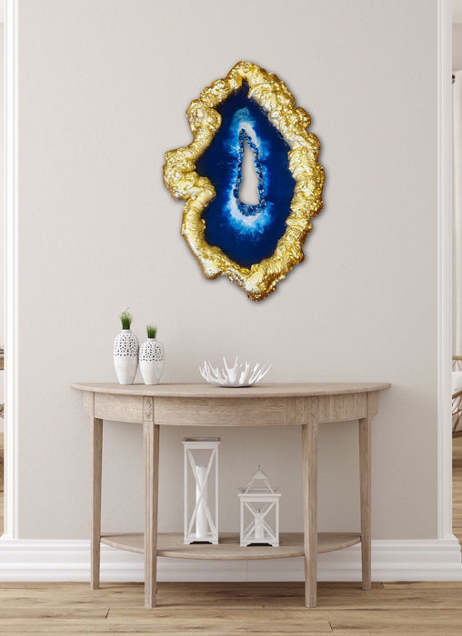 Irregular Geode Mdf Board for Resin Art (64.1*42.3*0.6cm)