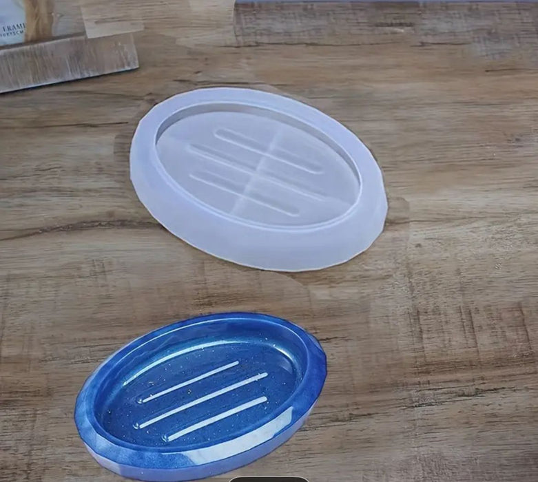 Soap Tray Silicone Mold for Jesmonite Art