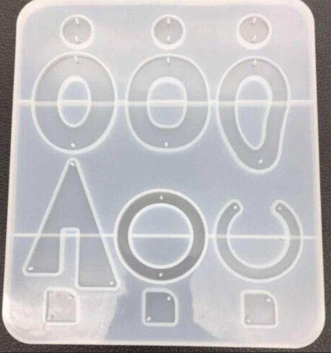 Earring Silicone Mold for Resin Art
