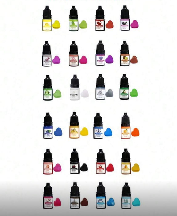 صبغة كحولية شفافة لفن الراتنج