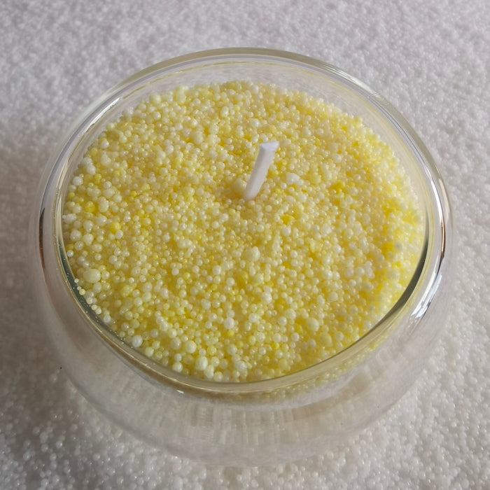 Soft Pastel Yellow Colored Sandwax for Candle Making