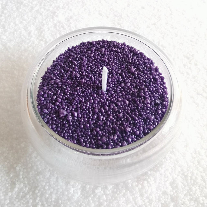 Purple Colored Sandwax for Candle Making - 250g
