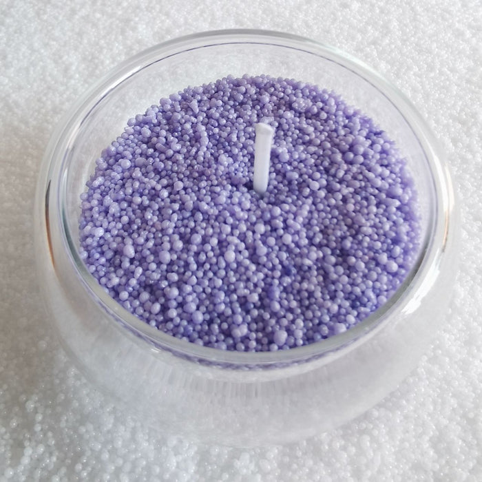 Lilac Purple Colored Sandwax for Candle Making - 250g