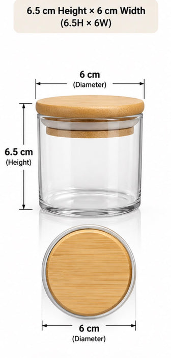 Glass Container Jar for Candle Making