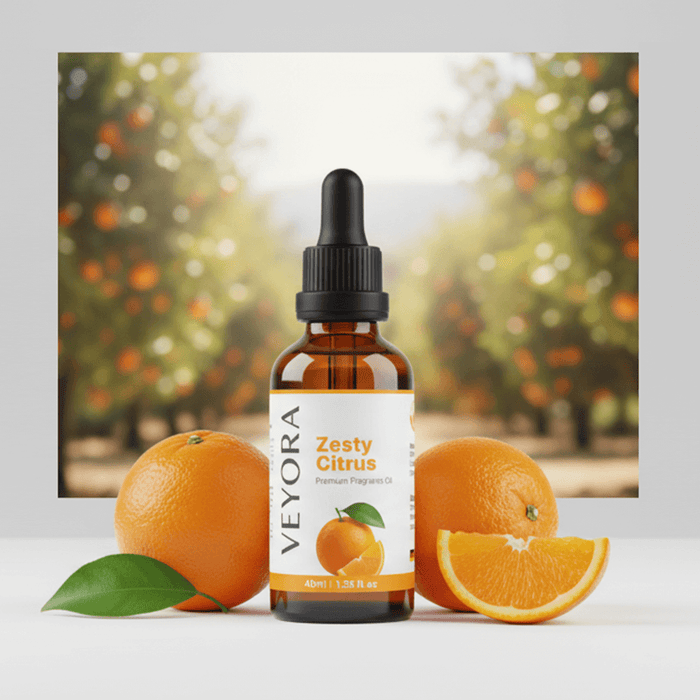 Veyora Zesty Citrus Fragrance Oil for Candle Making |  - Resinarthub