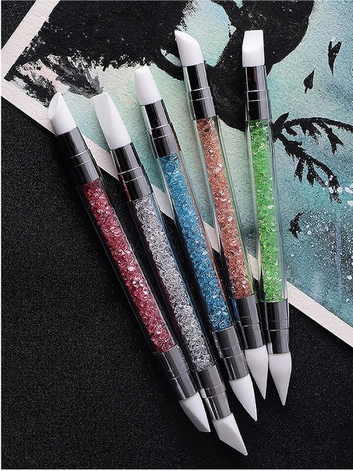 Acrylic Pen Brushes Set of 5pcs | Tools - Resinarthub