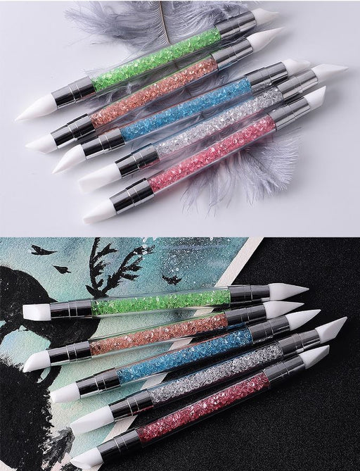 Acrylic Pen Brushes Set of 5pcs | Tools - Resinarthub