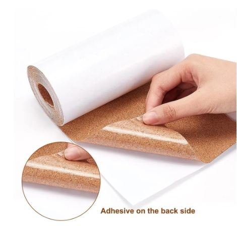 98.4x5.9inch Self-Adhesive Cork Roll | Tools - Resinarthub