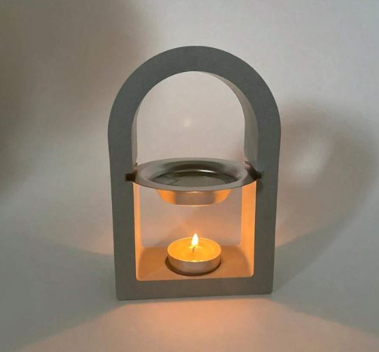 Aromatherapy Burner  Silicone Mold For Jesmonite Art | Mould - Resinarthub