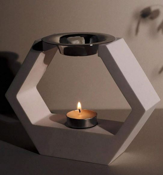 Aromatherapy Burner  Silicone Mold For Jesmonite Art | Mould - Resinarthub