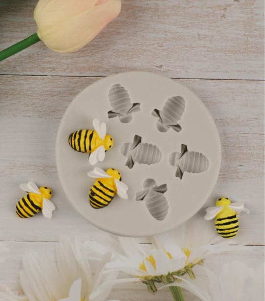 Bees Shaped Silicone Mold for Candle Making | Mould - Resinarthub