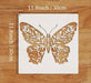 Butterfly Shaped Stencils for Resin Art | Tools - Resinarthub