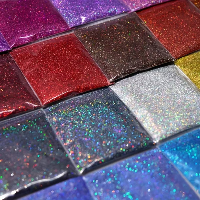 Holographic Glitter Powder for Resin Art(22 Variants)
