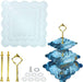 Cake Tray Mould with 3 layers - 2 Different Variation | Mould - Resinarthub