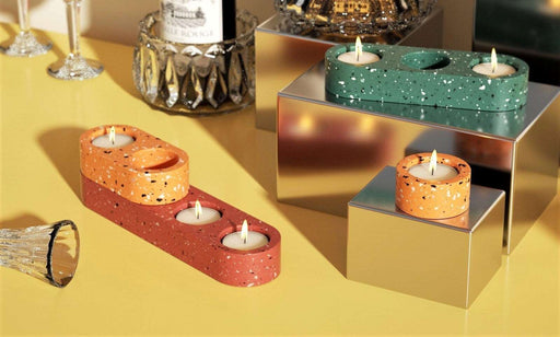 Candle Holder Silicone Mold (Round) | Mould - Resinarthub