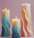 Twisted Pillar Candle Silicone Mold | Mould - Resinarthub