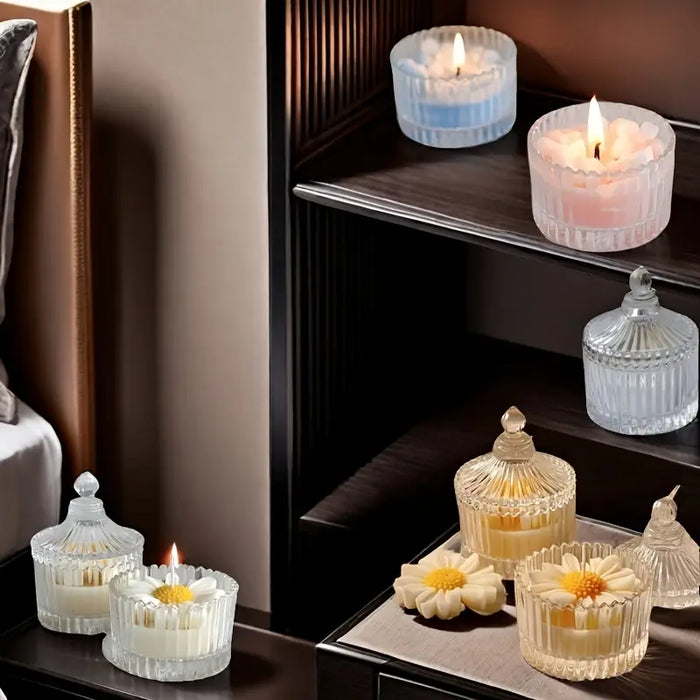 Victorian Style Candle Jar for Candle Making-
