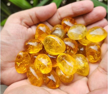 Citrine Colored Stones for Resin Art