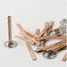 Cross Wooden Candle Wick for Candle Making | Tools - Resinarthub