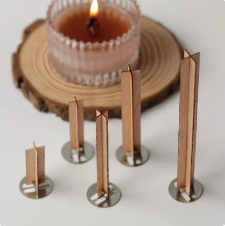 Cross Wooden Candle Wick for Candle Making | Tools - Resinarthub