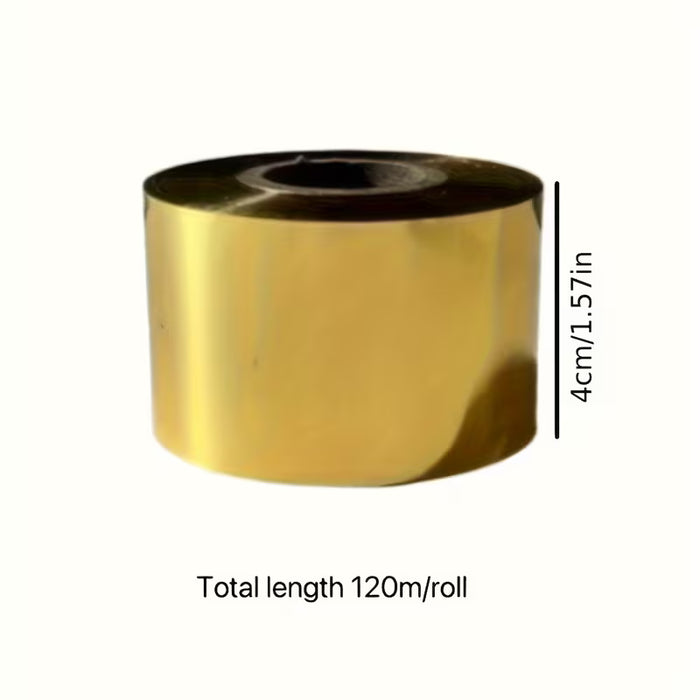 Metallic Foil Roll for Crafts And Decor 4Cm X 120M
