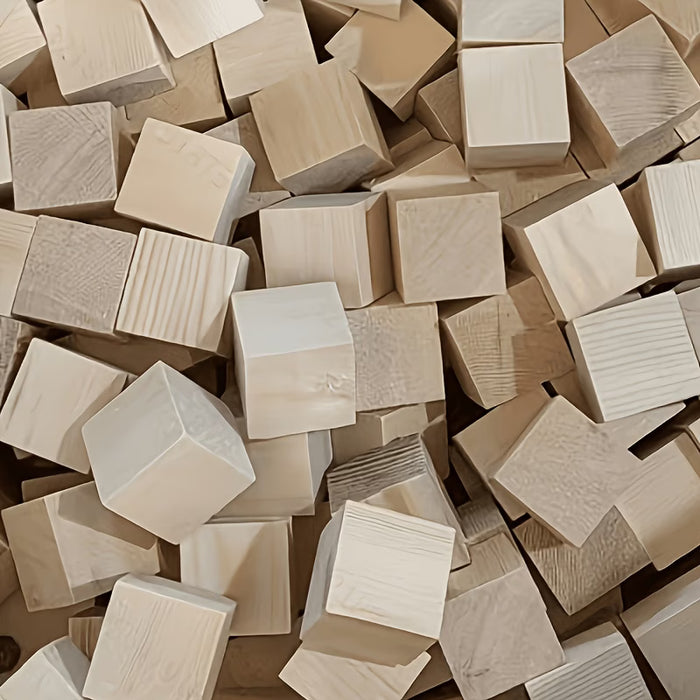 Wooden Cubes for Resin Art(23pcs)