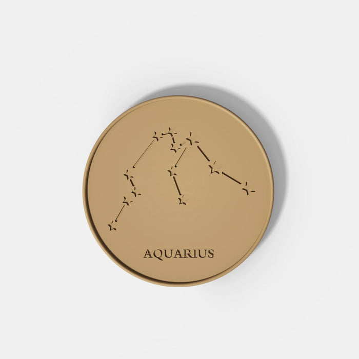 Zodiac Coaster Silicone Mold for Jesmonite Art | Mould - Resinarthub