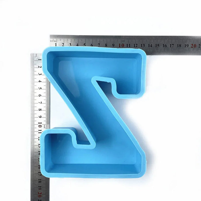 قالب سيليكون لأبجدية الحروف الكبيرة