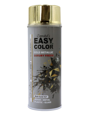 EASY COLOR RICH GOLD METALLIC SPRAY 921(400ml) |  - Resinarthub