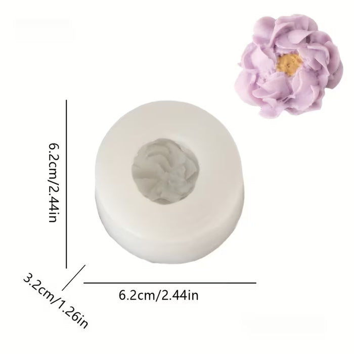 3d Flower Bud Shaped Silicone Molds for Candle Making
