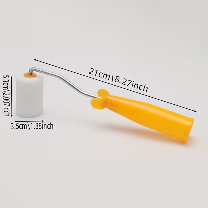 11pcs Polyester Sponge Mini Small Roller Brush for Art and Craft
