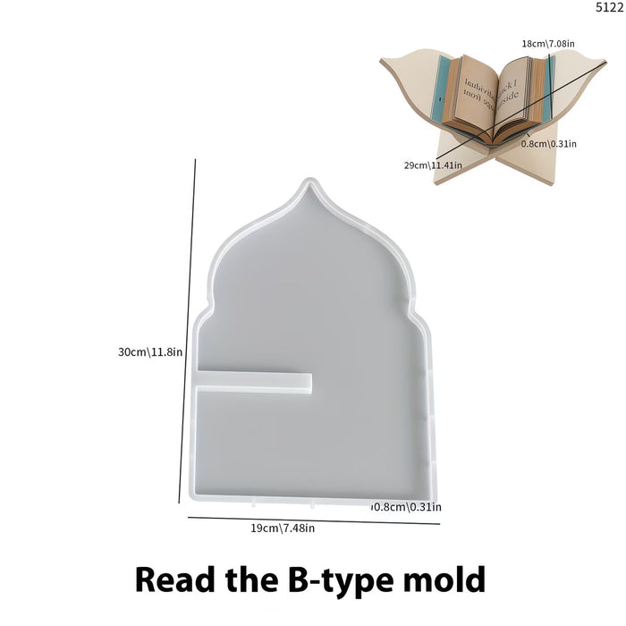 Quran Book Mold for Resin Art (2 styles)